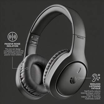 AURICULARES NGS ARTICATEMPESTBLACK BT PEGABLE NEG