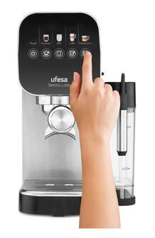 CAFET. UFESA SIENNA LATE EXPRESS 1360W 20B TACTIL 0,9L