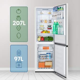 FRICOM. HISENSE RB390N4AWE 186x60 NF BLANCO