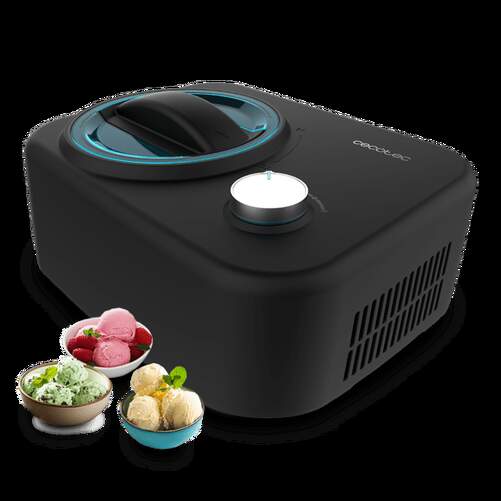 Heladera Cecotec con compresor Gelacy 800 - 100 W, 0,8 L, 3 modos de funcionamiento, Negro