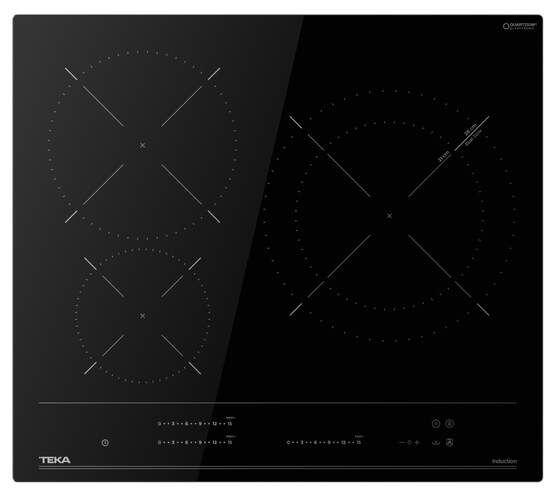 Placa Inducci&oacute;n Teka IBC63015MSM - 3 Zonas, 60 cm, 15  Niveles, Multislider, Temporizador