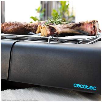 BARBACOA CECOTEC 03048 2400W PARRILLA INOX CU