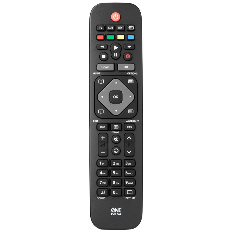Mando a distancia One For All URC 1913 - Para televisor TV Philips,
