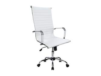 SILLA OFICINA EQUIP TAPIZADO ACANALO RESP ALTO BLA