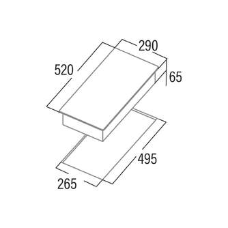 ENCIM. CATA ISB3102BK/A 08003405 2F INDUCCION 30CM