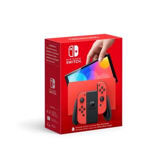 CONSOLA NINTENDO SWITCH OLED ROJO EDICION MARIO