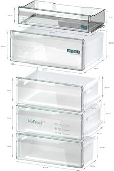 FRICOM. SIEMENS KG49NVIDG 203x70 NF INOX