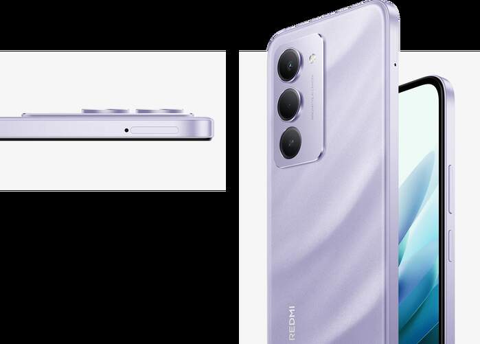 Xiaomi Redmi 15 NFC 6/128 GB Morado - 6,9", Android 15, 7000 mAh, Cámara doble 50 MP