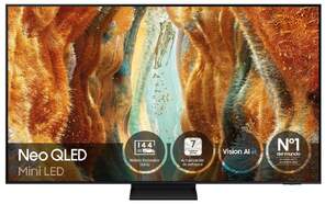 TV Samsung 75" NeoQLED TQ75QN73F - 4K Ultra HD, 120 Hz, SmartTV Tizen, HDR10+