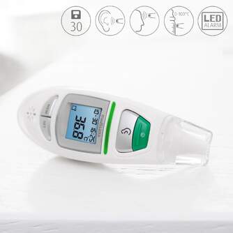 TERMOMETRO MEDISANA TM750 6EN 1 ALARMA