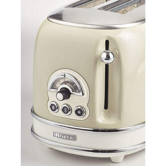TOST. ARIETE 155/13 2R LARGA MINI BEIGE 810W RETRO