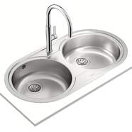 Fregadero TEKA Duetta - 2 cubetas, ancho 90 cm, acero inoxidable