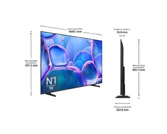 TV SAMSUNG 65%%%quot; TU65U7025F CRYSTAL UHD SMART TV BT