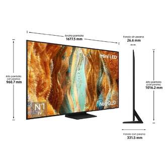 TV SAMSUNG 75%%%quot; TQ75QN73F UHD NEOQLED SMARTTV 120HZ