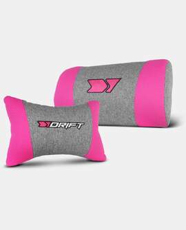 SILLA GAMING DRIFT DR90 PRO GRIS ROSA