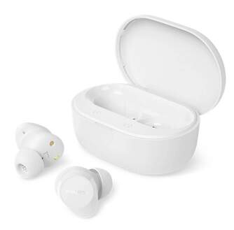 AURICULARES PHILIPS TAT1300WT BT TWS 24H BLANCO