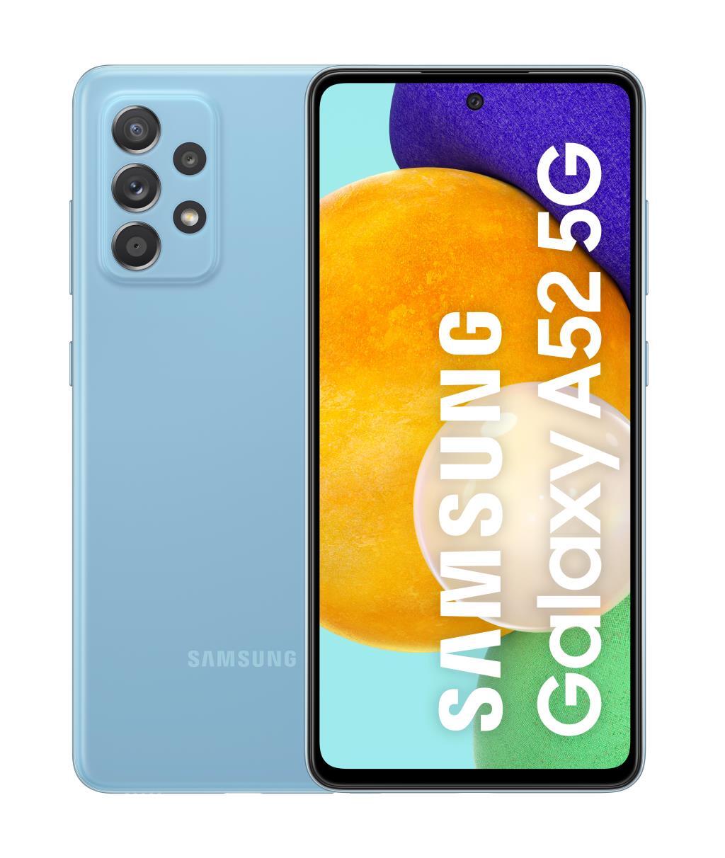 Samsung Galaxy A52 5G Azul 8/256GB - 6.5" FHD+, OctaCore 2.2Ghz