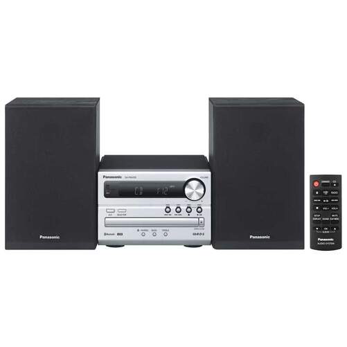 Cadena de Música Panasonic SC-PM250EC-S - 20W, CD-RW, MP3, RDS, Radio FM, USB, Bluetooth