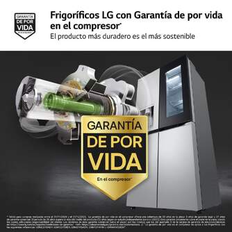 FRI. LG GMG861MBAE 179x83 INSTAVIEW 4P DISP INOX