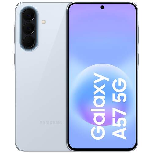 Samsung Galaxy A57 5G 12/512 GB Azul claro - 6.7" Super AMOLED Plus, Exynos 1680, 5000 mAh, 50 MP