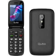 Tel&eacute;fono m&oacute;vil Qubo P-220BKC 4G - Pantalla 2,8", 1000 mAh, c&aacute;mara CMOS 0,3 mp, compatible MicroSD