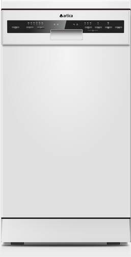 Lavavajillas Artica WASHLINE45EB - 10 Servicios, 6 Programas, Clase E, 45 cm, 49 dB, Blanco