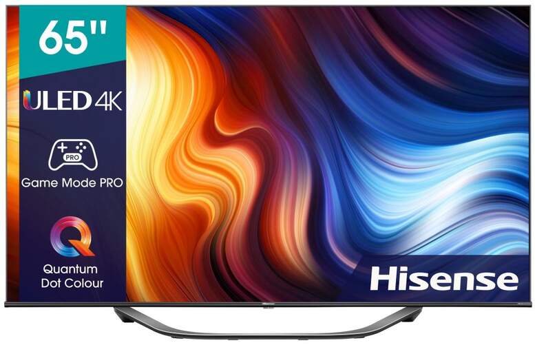 TV 65" ULED Hisense 65U7HQ - 4K 120Hz, VA, FALD, Dolby Vision/Atmos 20W, HDR10+, HDMI 2.1