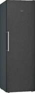 Congelador vertical Siemens GS36NVXEV - Clase E, 186x60 cm, 242 litros, No Frost, Negro
