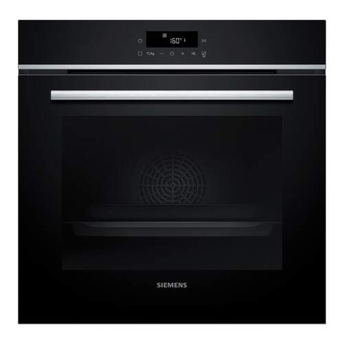 Horno Pirolítico Siemens HB572AES3 - 60 cm, 71 L, Clase A, Display, Negro