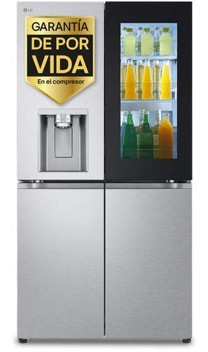 Frigorífico LG GMG961MBKE - 4 Puertas, 179x91 cm, 638 L, 4*, InstaView, Inox