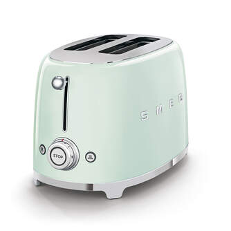 TOST. SMEG TSF01PGEU 2R CORTO VERDE 950W