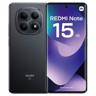 SMARTPHONE REDMI NOTE 15 5G 8/256 6,83%%%quot; BLACK