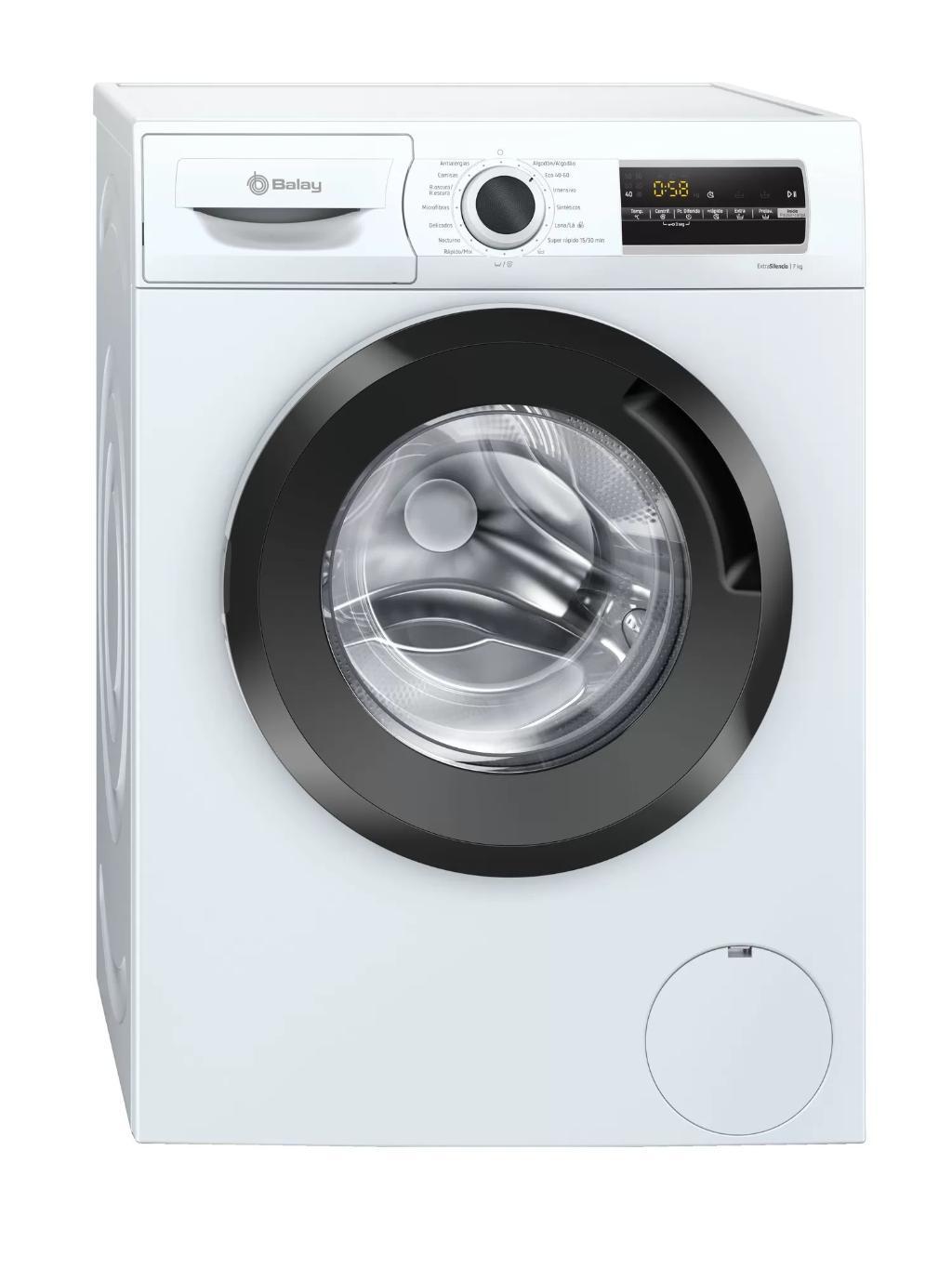 Lavadora Balay 3TS972B - Clase D, 7kg