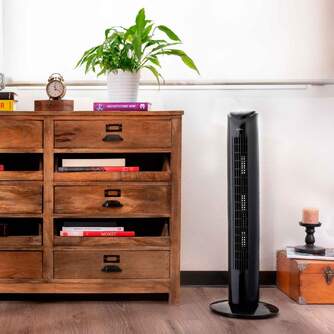 VENTILADOR TORRE JATA JVVT3042 82CM 45W TEMP MD