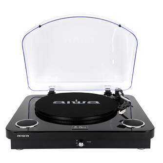 TOCADISCOS AIWA GBTUR200BK NEGRO BT FM ALTAVOCES
