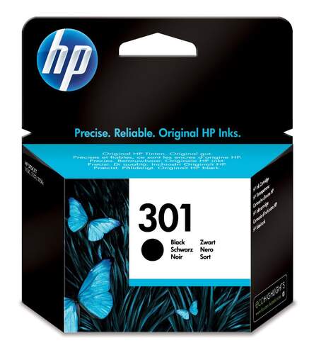 Cartucho Tinta negra HP 301 CH561EE - 3ml