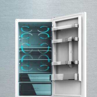FRICOM. CECOTEC 02427 185x60 NF CRIS NEGRO DSP