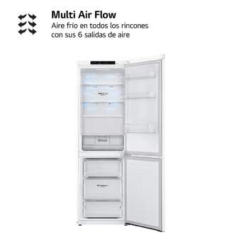 FRICOM. LG GBP61SWPGN 186x60 NF BLANCO