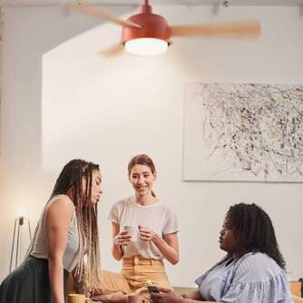 VENTILADOR TECHO U.BLUE VENTO6048R DC 122CM WIFI R