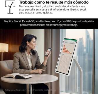 MONITOR LG 32%%%quot; 32SR50WF-W.EEU SWING 1920 x 1080