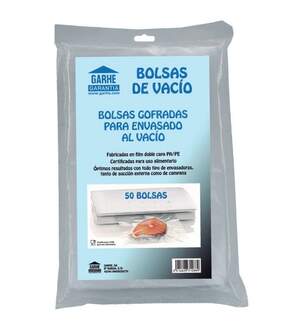 BOLSA ENVASADORA GARHE 31296 50U MALLA 25X35CM