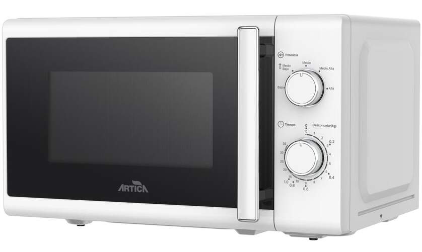 Microondas Artica AMW200W - 700 W, 20 L, Blanco
