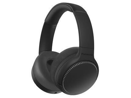 Auriculares Panasonic RB-M500BE-K Negro - Batería 30h, 40mm, Micro, BT 5.0, Carga Rápida