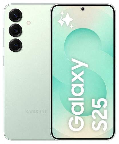 Samsung Galaxy S25 12/128 GB Menta - 6,2", 4000 mAh, 50 MP, Snapdragon 8 Elite