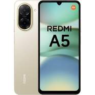 Smartphone Xiaomi Redmi A5 3/64 GB Oro - Pantalla 6,88", HD+ 120 Hz, Cámara 32 MP, 5200 mAh, BT 5.2