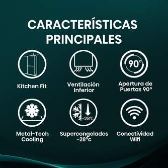 FRICOM. HISENSE RB3K330SAIC 186x60 INOX KFIT METAL