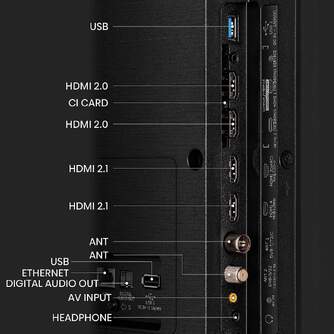 TV HISENSE 75%%%quot; 75U7KQ UHD MINILED ULED QLED 144HZ