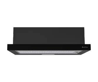 CAMPANA ARTICA ASLIDE60BN 60CM B NEGRA
