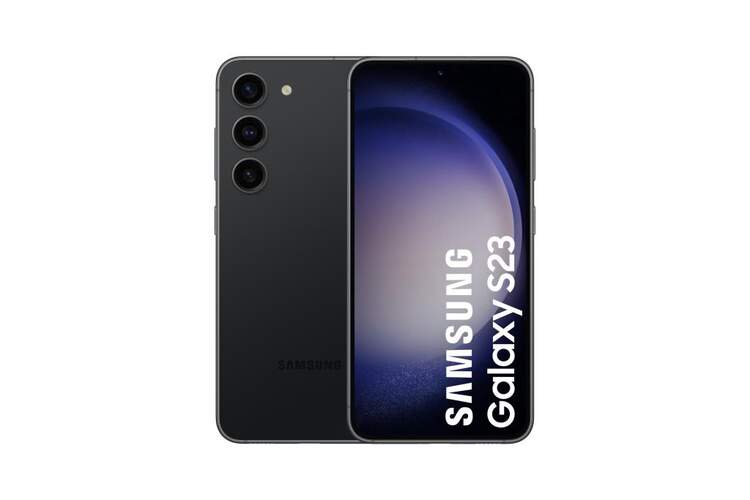 Samsung Galaxy S23 8/128GB Negro - 6.1" FHD+ 120Hz, Snapdragon 8, 50+10+12/12Mpx, 3900mAh 25W