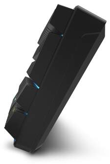 TECLADO KROM MINI GAMING KLUSTER RGB WIRELESS